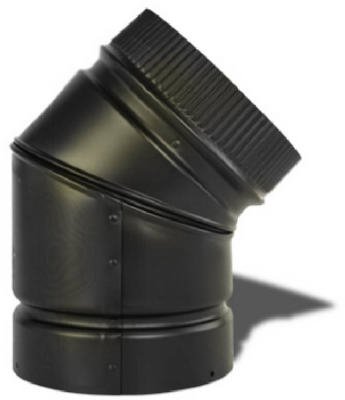 SELKIRK Corp DSP6E4-1 Smoke Pipe/45DEG Elbow, 6-Inch