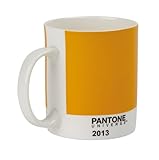 Whitbread Wilkinson Pantone Bone China Mug, Mango