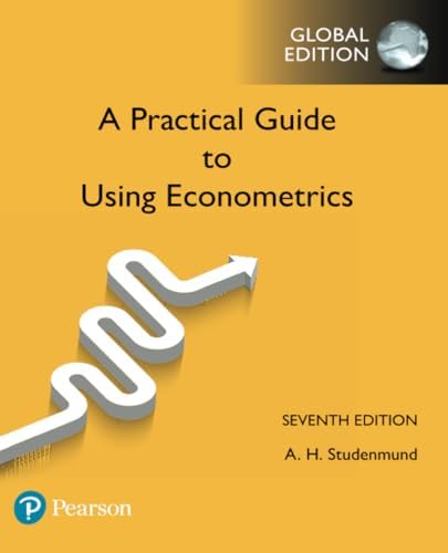 Econometric Analysis Global Edition: William H. Greene