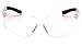 Pyramex S2510SNT Mini Ztek Safety Glasses Clear Anti-Fog Lens Clear Frame ANSI Z87+