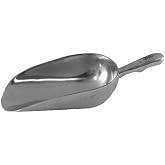Winco Aluminum Utility Scoop, 24-Ounce, Medium | Or candy, Restaurant service, Great for Ingredients, Ice, Portioning and Food Preparation