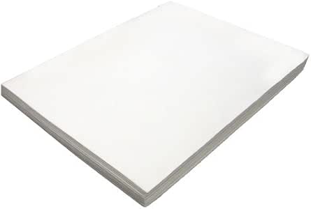 White Fun Foam Sheet 9" X 12" X 1/16" Thick (12 Pcs/Pack): Amazon.ca ...