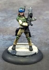 Reaper Miniatures REM50330 Chrono Tess McFadden Mercenary