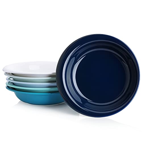 Sweese 140.001 Pasta Bowls 22 Ounce Porcelain Serving Bowls Salad