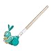 Hape Bunny Push Pal | Wooden Push-Along Bunny, Baby Walker Push Toy, Multicolor (E0358)