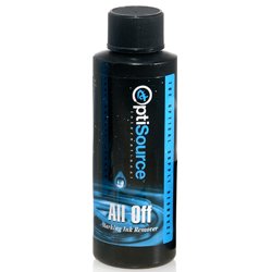 All Off Marking Ink Remover 4 oz - Remove the Most Stubborn Ink Markings in Just 3 Seconds Flat! Instantly Dissolves and Removes Ink Markings FASTER and Safer Than Acetone