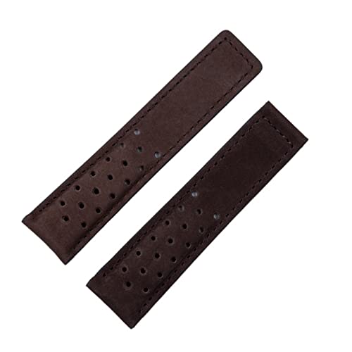 CEKGDB 20mm 22mm 24mm Genuine Frosted Leather Watchband For TAG Strap For HEUER CARRERA AQUARACER Monaco F1 Watch Band Bracelet Buckle