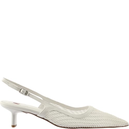 Högl Fergie, Pump Mujer, Weiss, 38 EU X-Ancho