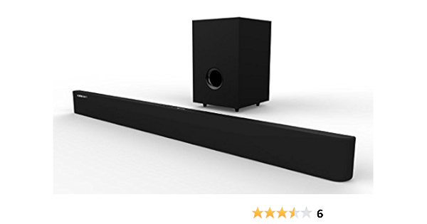 element 2.1 soundbar with wireless subwoofer