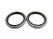 (Pack of 2) WPS Trailer Hub Wheel Double Lip Grease Seal 15192TB (10-60) 1.500'' x 1.987'' for 2000# Axles primary