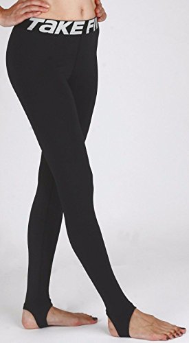 New 105 Skin Tights Compression Leggings Base Layer Black Running Pants Womens (XL) - Thumbnail 2