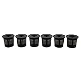 Keurig K-Cup ReplacementBrand Comparable Single Serve Reusable Coffee Filter (6 Pack)