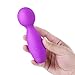 Mini Wand Massager, BOMBEX Therapeutic Handheld Massage Wand, 10X Speeds Cordless Portable Deep Tissue Massager for Back Neck Shoulder, Sports Recovery