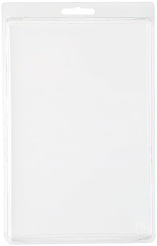 Collecting Warehouse Clear Plastic Clamshell Package/Storage Container, 8.19" H x 5.44" W x 1.75" D, Pack of 10