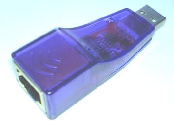 KALEA-INFORMATIQUE USB LAN RJ45 key for connecting a PC to an ethernet network from a USB port, Blue,Green,Purple,Yellow