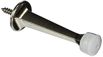 Stanley National Hardware V8022 3-Inch Solid Door Stop, Satin Nickel