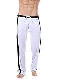 Men's Low Rise Sport Sweat Pants Gym Athletic Slim Fit Trousers