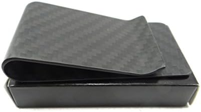 PrettyQueenCarbonFiberz Carbon Fiber Money Clip Genuine Carbon Fiber Money Clip Wallet - Matte