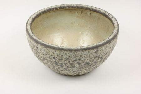 Inna Glass Set of 8 Ceramic Bowls 13 cm Diameter 25 cm Dark Grey