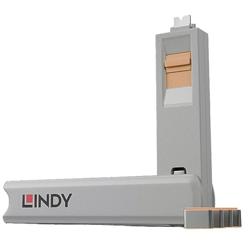 USB Type C Port Blocker, Orange