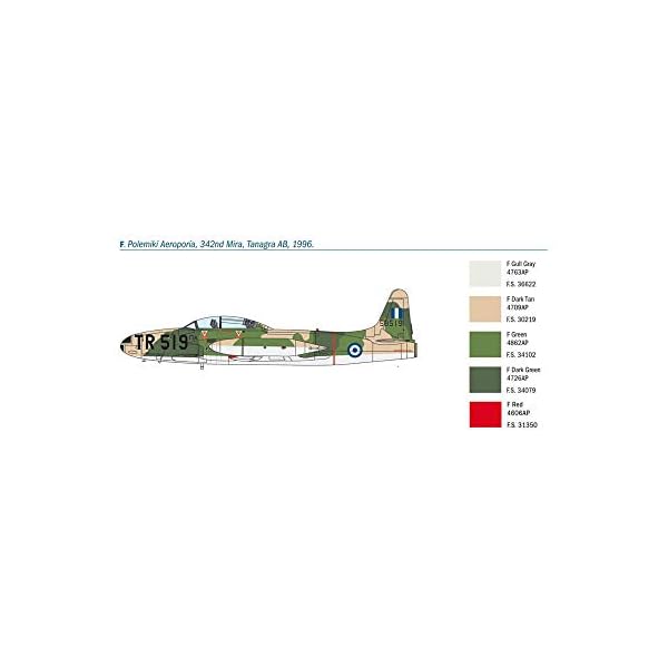 Italeri 1444S 1:72 T-33A Shooting Star, Modellbau, Bausatz, Standmodellbau, Basteln, Hobby, Kleben, Plastikbausatz… – Bild 8