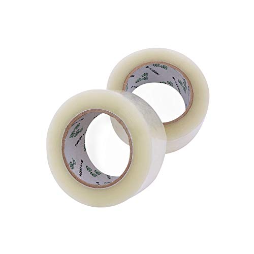 [ 12 Rolls 110 Yards Per Roll 2 inches Wide ] Heavy Duty Packaging Tape, Clear Packing Tape Designed for Shipping, Moving Boxes, Commercial Grade 2.7mil Thickness, 12 Rolls = 1320 Total Yards (12) - Thumbnail 2