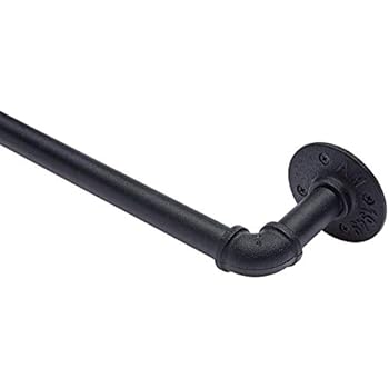 Amazon Com 1 Inch Industrial Curtain Rod Curtain Rod For Windows