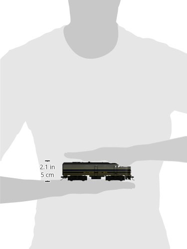 Bachmann B and O HO Scale Alcofa2 Diesel Locomotive - DCC Sound Value On Board