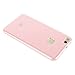 MERCURY Pearl Jelly for Huawei P10 Lite Case with Screen Protector Slim Thin Rubber Case (Pink) HWP10L-JEL/SP-PNK