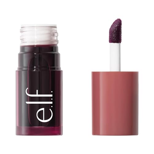 e.l.f. Sheer For It Blush Tint, Multi-Use, Long-Lasting Lip & Cheek Makeup, Creates A Natural Flush Finish, Vegan & Cruelty-Free, Burgun-did That