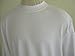 Good Life Mens Luxury Cotton Mock Neck Shirt Pre-Shrunk (XL, White)