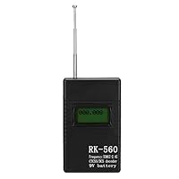 Tangxi RK560 Mini Radio Frequency Meter with CTCSS/DCS Decoder 50MHz-2.4GHz Portable Handheld Radio Frequency Testing