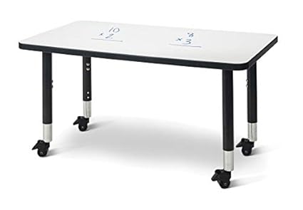 Amazon Com Berries 6478jcm420 Rectangle Dry Erase Table 36 X