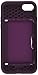 Incipio IPH-1477-PLM Apple iPhone 7/8 Stowaway Credit Card Hard Shell Case with Silicone Core - Plum