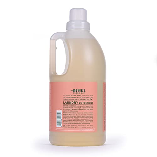 Mrs. Meyer's Liquid Laundry Detergent, Biodegradable Formula Infused