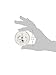 Sierra International 65496P Lido E - 1/2 - F Dial Range Scratch Resistant Fuel Gauge, 2