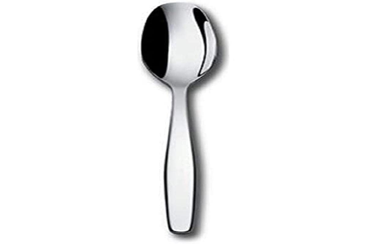 Alessi Itsumo Anf06/7 - Design Tea Spoon in 18/10 Stainless Steel, Set of 6