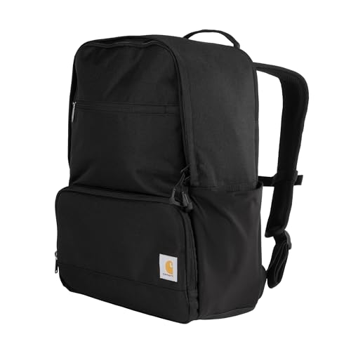 Carhartt Insulated Two Compartment Cooler, Durable Water Repellent Material W/Front Zippered Pocket for Camping, Beach & Travel