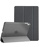 Procase iPad Air (3rd Gen) 10.5" 2019 / iPad Pro 10.5" 2017 Case, Ultra Slim Lightweight Stand Smart Case Shell with Translucent Frosted Back Cover for Apple iPad Air (3rd Gen) 10.5" 2019 -Space Gray