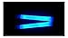 25 6in Thick Party Light Glow Stick Emergency Light w/Necklace String, Bluethumb 4