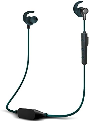 ULDUM Bluetooth Earbuds Bluetooth V4.1 Automatically Pair Stereo Noise Cancelling Bass HiFi Sweatproof IN-Ear Bluetooth Earbuds for All Enable Bluetooth Players - Hunter Green