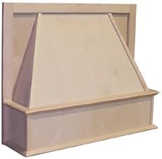 30" W x 24" H Castlewood Chimney Style Range Hood Front - Maple (No Ventilator/Liner)