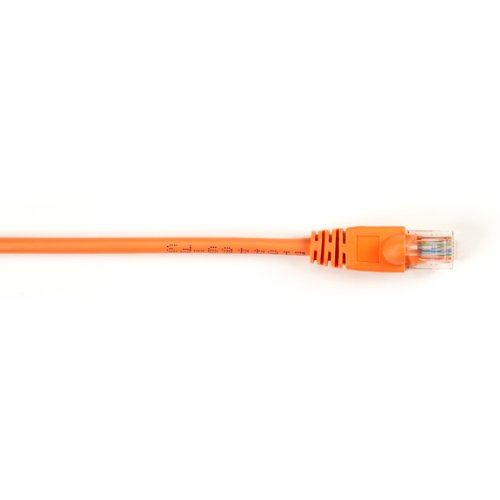 Black Box Corp 5ft CAT5E Orange Molded Snagless Patch Cable Value Line CAT5EPC-005-OR