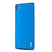 J&D Case Compatible for Xperia XA Ultra Case, [Drop Protection] [Slim Cushion] Shock Resistant Protective TPU Slim Case for Sony Xperia XA Ultra Bumper Case - Blue