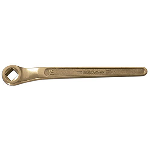 LLAVE DE VALVULA CUADRADA 24 MM ANTICHISPA Cu-Be.