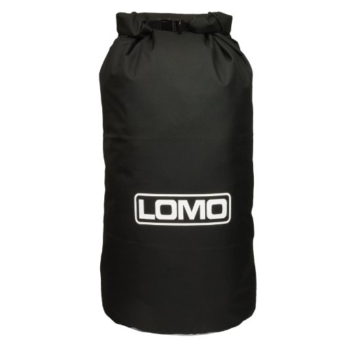 Lomo 100L Rolltop Dry Bag with Window, Black Clear Panel