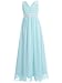 FAIRY COUPLE Girl's Embellished V-Neck Long Flower Girl Junior Bridesmaid Dress for Wedding Party K0156