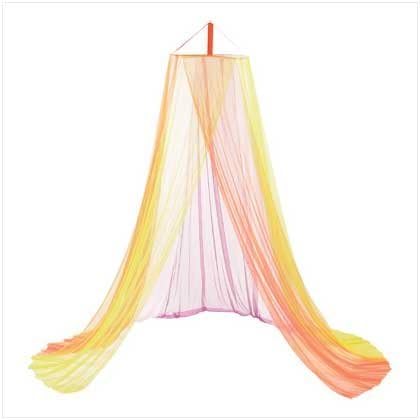 rainbow bed canopy