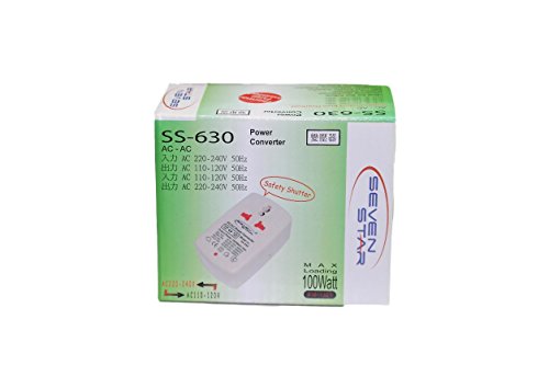 Seven Star SS630 100-Watt Universal Travel Voltage Power Converter