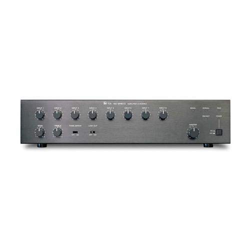 TOA ELECTRONICS A-903MK2 30W 8-Channel Modular Mixer/Amplifier, Auxiliary Output, External Mute Terminals, Dual Mute Bus, Direct Low-Impedance Output Mode